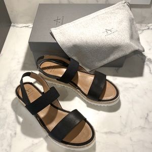 AQUATALIA | Annalise Sandal | Black Size US9